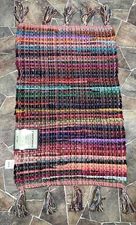Crestwood Boho Rag Rug 21x34