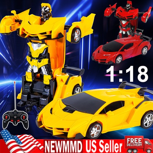 2.4Ghz Remote Control Car Transform Toys RC Car Toys with Deformation Rotating - Picture 11 of 17