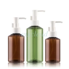 100ml 200ml 500ml Plastic Lotion pump Bottles Creme Gel Cosmetic Container