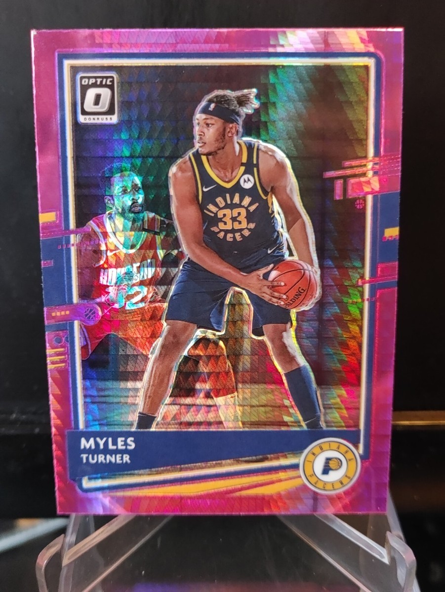 myles turner マイルズ・ターナー Myles Turner 2020-21 Panini Donruss Optic Pink Hyper #38