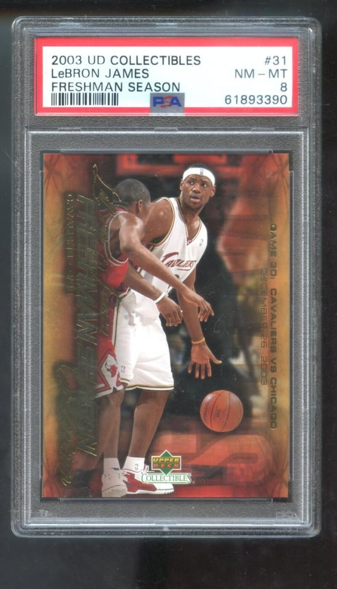 2003-04 UD Upper Deck #31 Lebron James Freshman Season