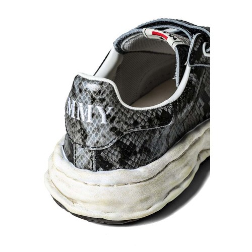 A14FW737-gray Maison MIHARA YASUHIRO BLAKEY original sole printed python (Men's) - Picture 11 of 12