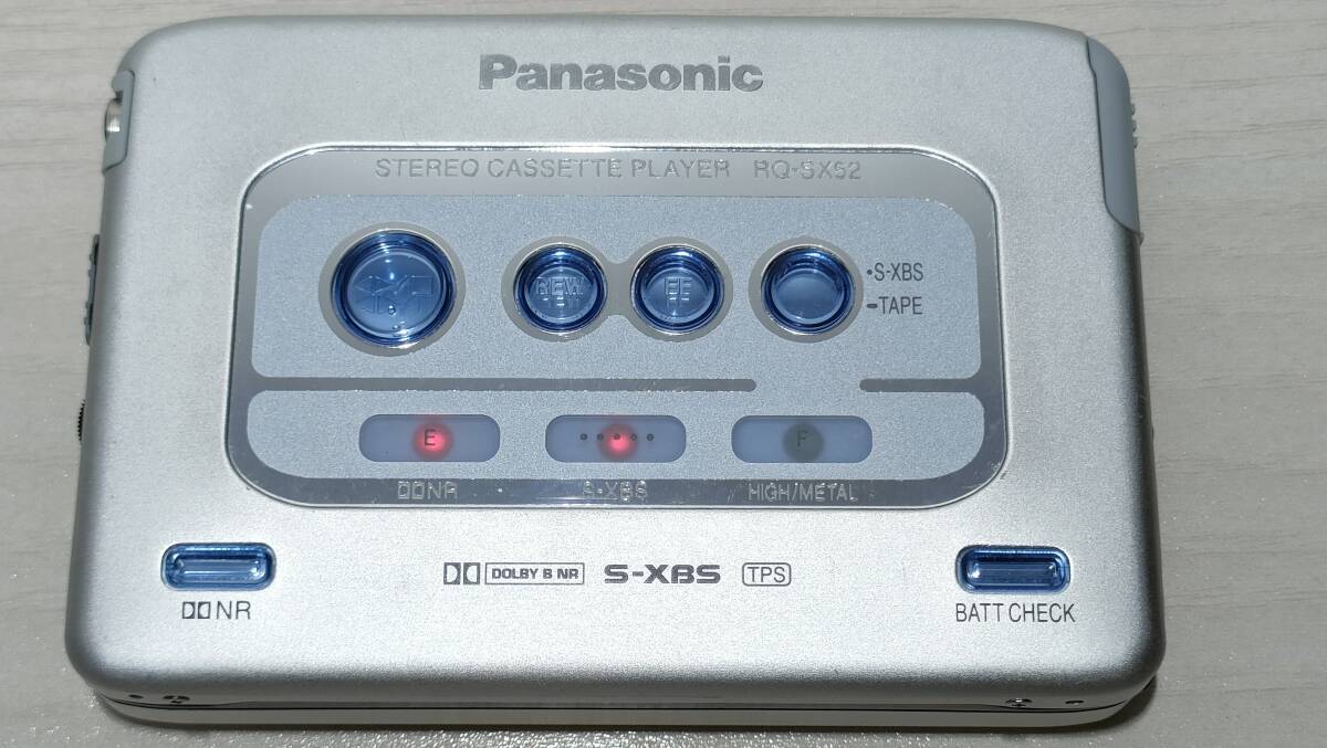 その他 Panasonic STEREO CASSETTE PLAYER RQ-SX52 Panasonic Stereo Cassette Player RQ-SX52 Operation confirmed