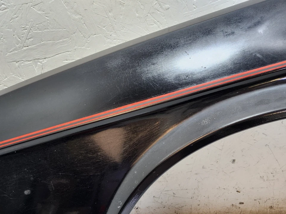 ✅ 82-88 OEM BMW E28 528 535 M5 Panel guardabarros delantero izquierdo negro 086 * Foto 3 de 4