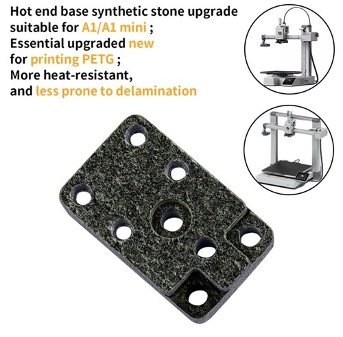800°C Heat Resistant Printer Hot End Base Synthetic Stone Low Thermal Conductive - Afbeelding 5 van 8