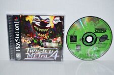 Twisted Metal 4 (Sony PlayStation 1 1999) IV PS1 PSOne 2 3 Black Label 1ST PRINT