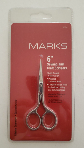 Mundial 1637-6 Marks Sewing and Craft Scissors 6 inch - Picture 7 of 8