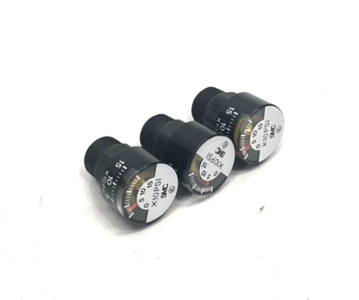 #ad SMC G15 10 01 Pneumatic AR Regulator Pressure Gauge LOT OF 3 $19.47