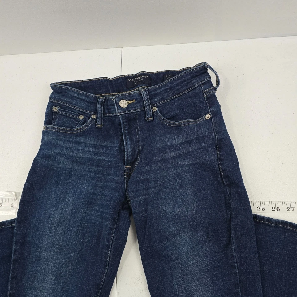 Lucky Brand Sweet Boot Cut Jeans 2/24 Denim Mujer 5918 Foto 2 de 4