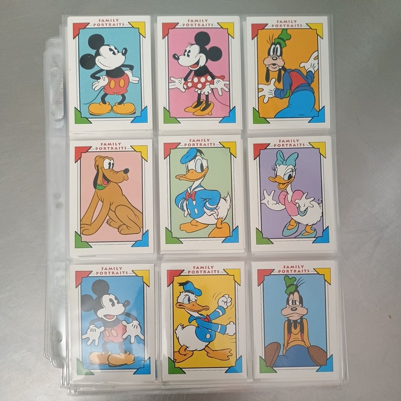 1991 Impel Disney Collector Cards Family Portraits 100 to 171