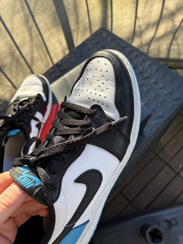Nike Air Jordan 1 Retro Low OG Powder Blue-Black Gr. 43 / US9.5 - Bild 4 von 6