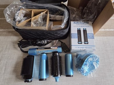 BaByliss PRO Nano Titanium Multi-Styler Dryer New other + attachments & case