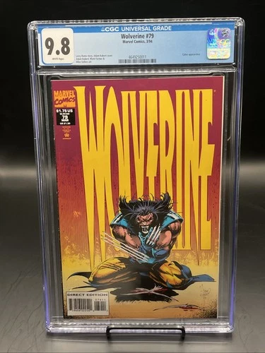 Wolverine #79 (Marvel Comics March 1994) CGC Graded 9.8 White Pages