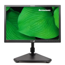 Lenovo Lt2452p 24 " Wuxga 16:10 VGA DVI Dp Audio Hub 4x USB Monitor With Base_