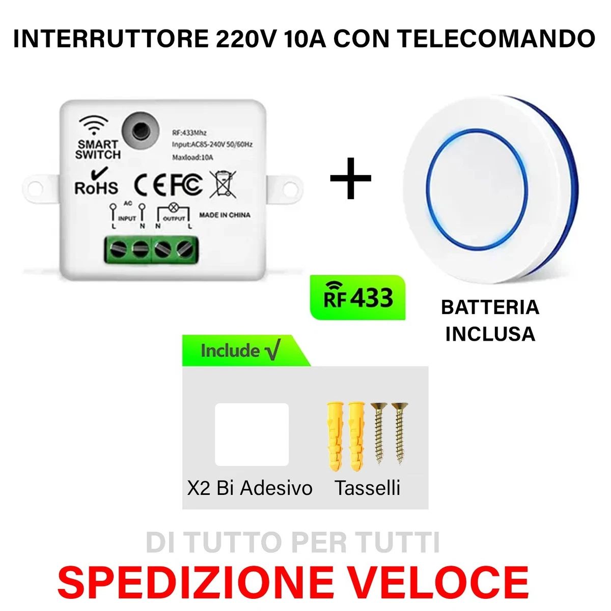 10 Migliori interruttore con 4 telecomandi a 220 volt In Italia