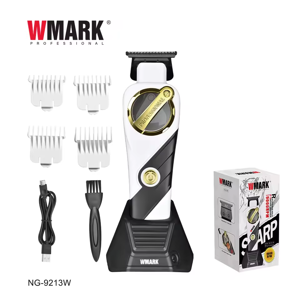 WMARK NG-9213W Maglev Clipper 2025 – DLC Blade, High-Speed Hair