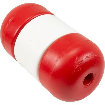 Pool Float, Handi-Lock, 5'' x 9'', 3/4'' Rope, Red/White/Red