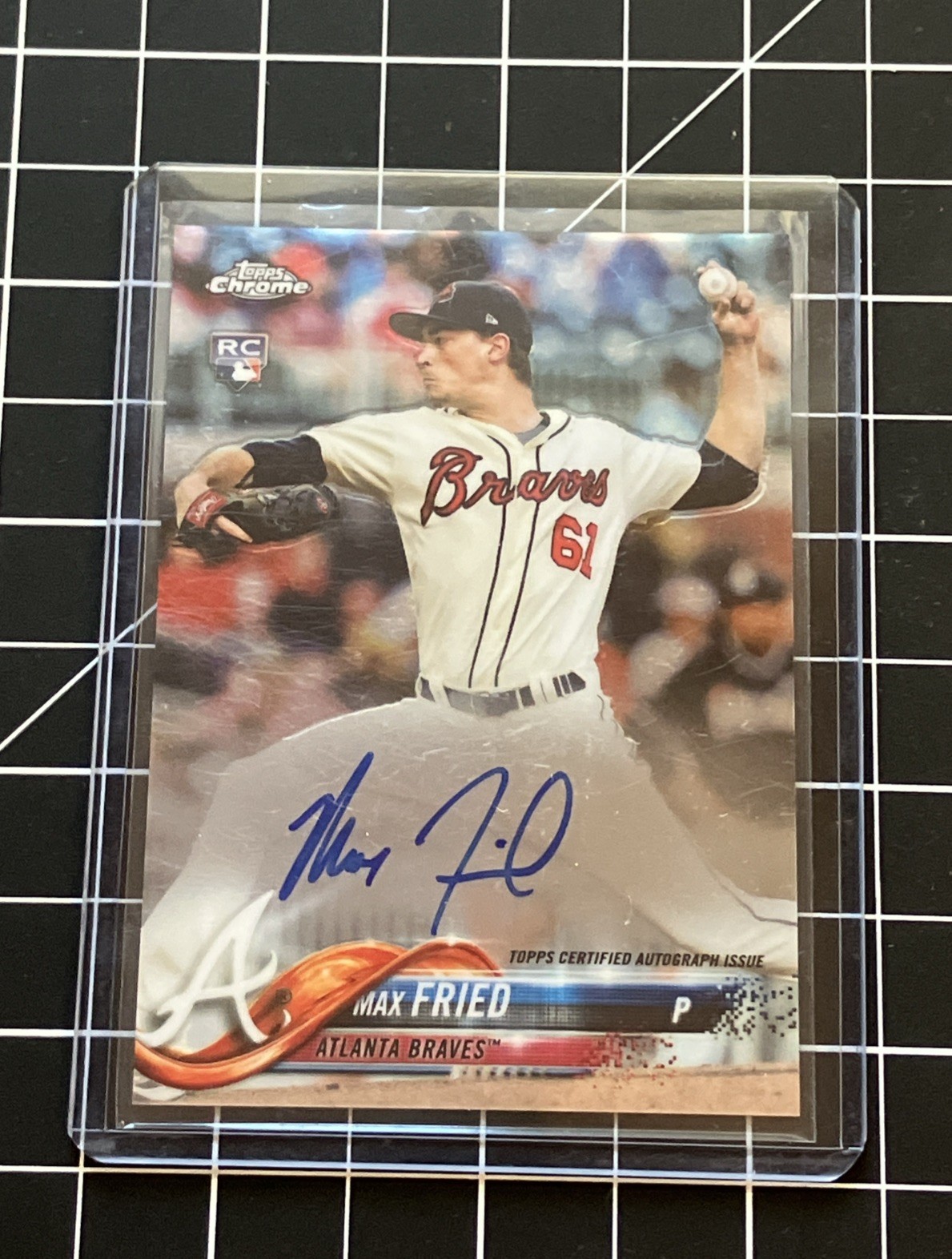 2018 Topps Chrome Max Fried Auto #RA-MF