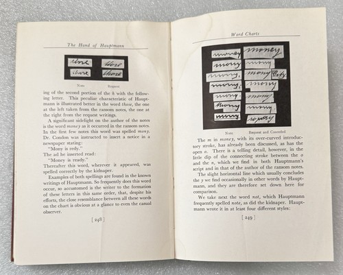 AUTOR SIGNIERT 1937 Hand von Hauptmann von JV Haring Lindbergh Baby Entführungskoffer - Bild 12 von 24