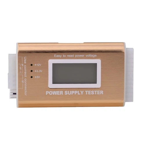 Digital LCD PC  Supply Tester 20/24 Pin 4 PSU for ATX BTX ITX SATA HDD Wear2732