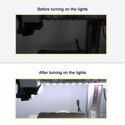 Printer Lights Bar Strips Long LED 3D Printer Lights F1T3 Bar For A4B1 Z9V5 J5Y8 - Bild 7 von 15
