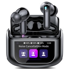 Wireless Earbuds, Bluetooth 5.4 Headphones Multi-Function Touch Screen
