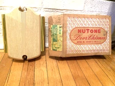 Nutone L22 Door Chime Vintage NOS Lime Oak