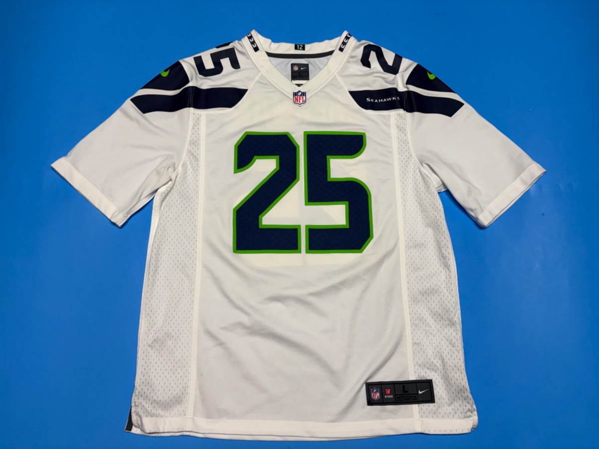 Seattle Seahawks Richard Sherman Nike Elite On Field White Jersey