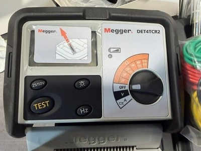 Megger DET4TCR2 - Rechargeable Basic Kit for Earth System Testers for Four Pole