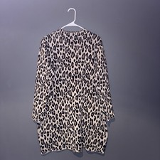 Fashion Nova • Safari Sweater • Mini Dress  • Brown/combo • Animal Print