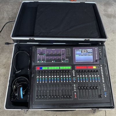 Allen & Heath GLD 80 Digital Mixer w/ Microphone, Headset, and Gator Hard Case