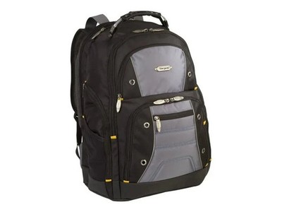 Targus Drifter II - 17'' Laptop Backpack, Black/Gray (TAR-TSB239US)