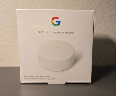 Google Nest Temperature Sensor T5000SF - White New Sealed