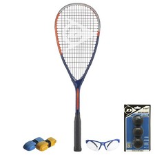 1 Dunlop TristormPro, 3 Intro Ball, 1 Competition Eyewear & 2 CX Pro Sport Grips