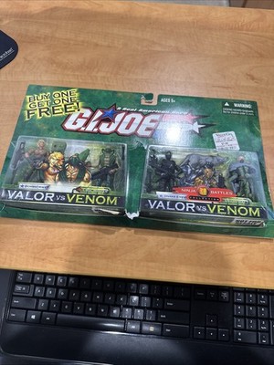 GIJoe Venom vs Valor Bonus Pack BOGO MISB