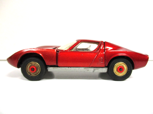 CORGI TOYS - WHIZZWHEELS - LAMBORGHINI MIURA P400 GT (MAROON) - BOX - Picture 6 of 22