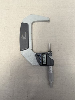Mitutoyo 293-333-30 Electronic Micrometer, 3 To 4'', Spc