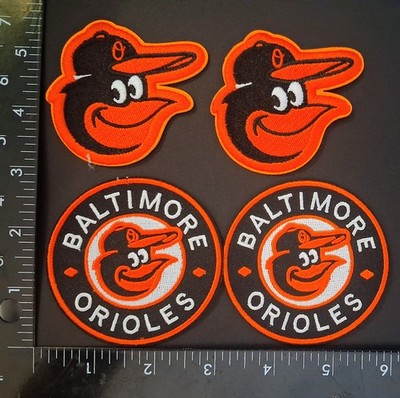 4 Qty. BALTIMORE ORIOLES BASEBALL MLB PATCHES