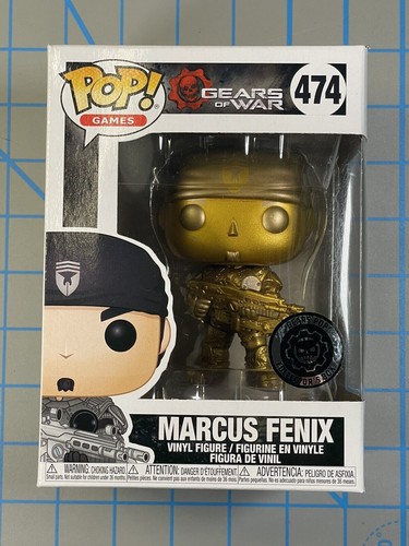 Funko Pop Gears of War GOW Collectors Boxset Gamestop unvollständig Marcus OHNE CODE - Bild 16 von 24
