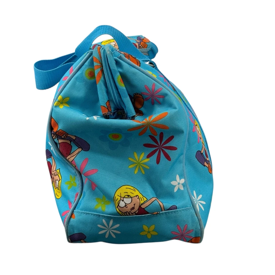 Bolso de Lona Lizzie McGuire Gran Tamaño Disney De Colección Y2K 2005 LG Viaje Dormir Sobre Cremallera Foto 4 de 4