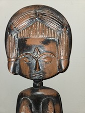 African Ashanti Figure Ghana Large Akua'bua Mother Doll