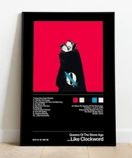 Queens of the Stone Age Poster 24x36 – Like Clockwork Album Art Print