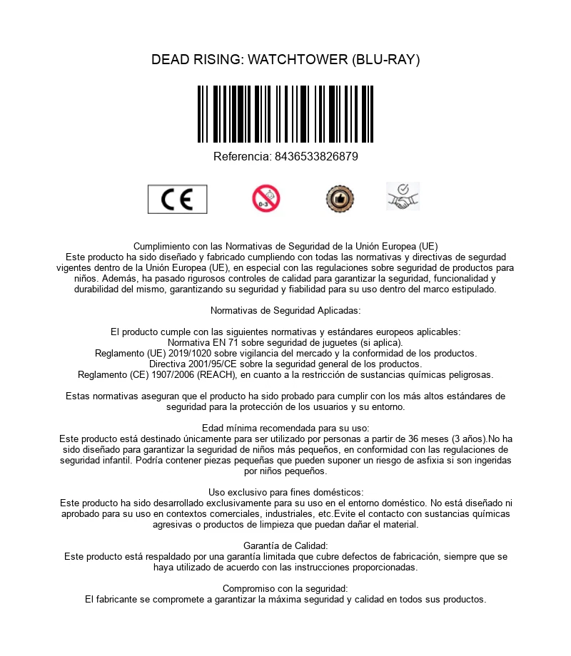 DEAD RISING: WATCHTOWER (BLU-RAY) - Imagen 3 de 3