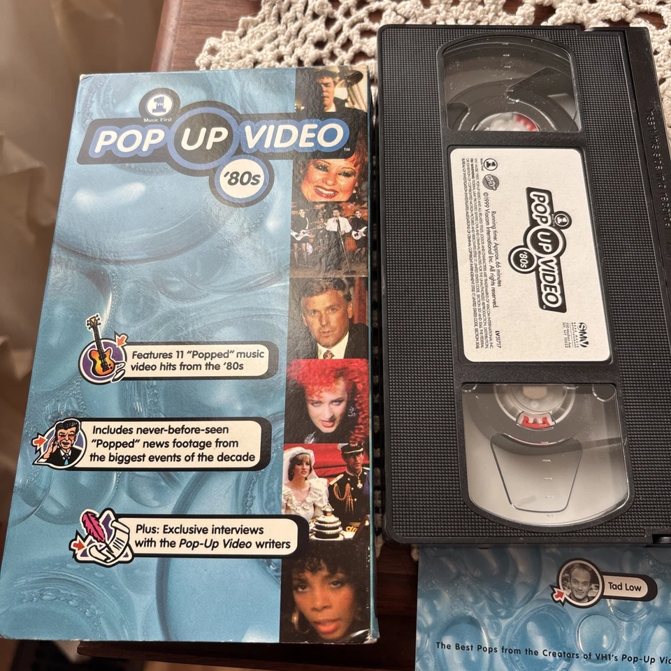 Pop Up Video 80s (1999) VH1 VHS - Image 3 of 3