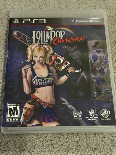 Lollipop Chainsaw Sony PlayStation 3 (2012)  PS3  Complete w/ Manual CIB