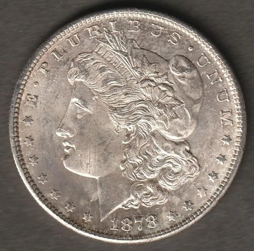 1878-S MORGAN DOLLAR BU CONDITION  ---  YIAF