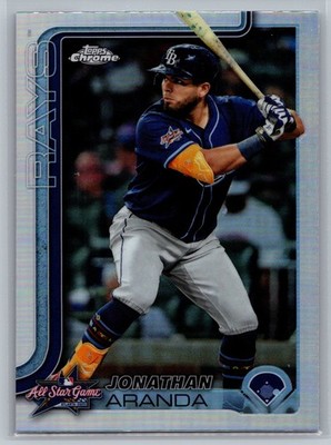 2025 Topps Chrome Update #ASGC-20 Jonathan Aranda 2025 All-Star Game