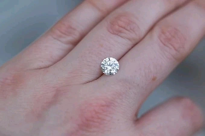 GIA Certified Loose Round Natural Diamond Solitaire 1.01ct K I2 Huge Real - Image 4 of 4