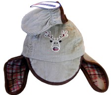 Toddler Boys Girls Corduroy Hat  Mitten 2 Piece Set Winter Cold Weather, Infant