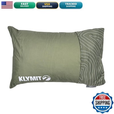 Klymit Drift Camping Pillow, Green, Large